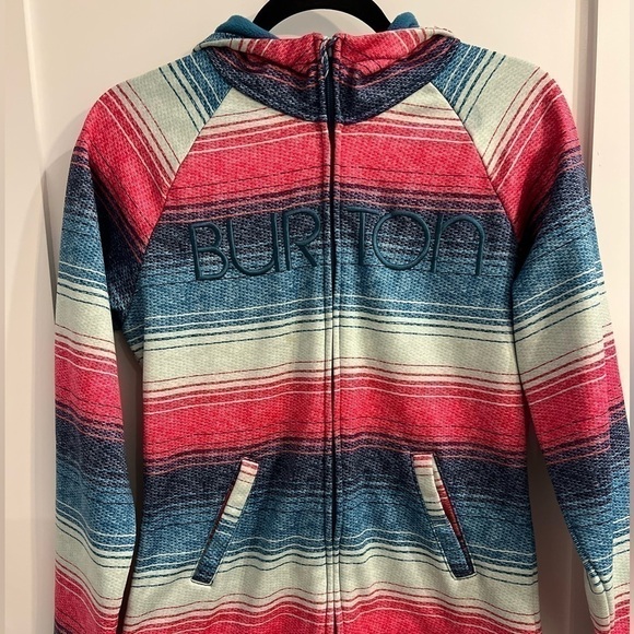 Burton WB Peak Hooded Fleece Lined Jacket LARGE large - Picture 7 of 13